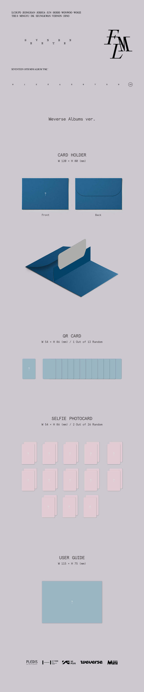 SEVENTEEN - 10th Mini Album FML (Weverse)