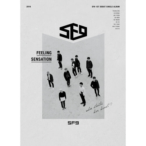 SF9 - 'FEELING SENSATION' 1st Debut Single Album