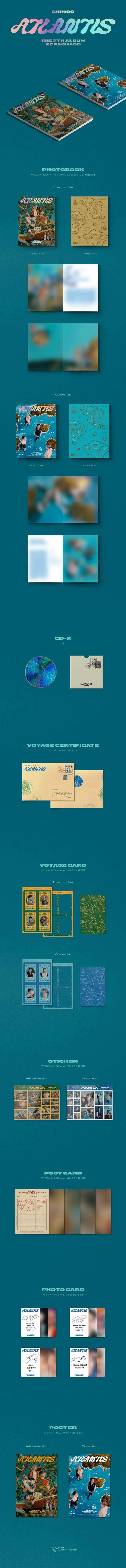 SHINEE - 7th Full Album Repackaged 'Atlantis'