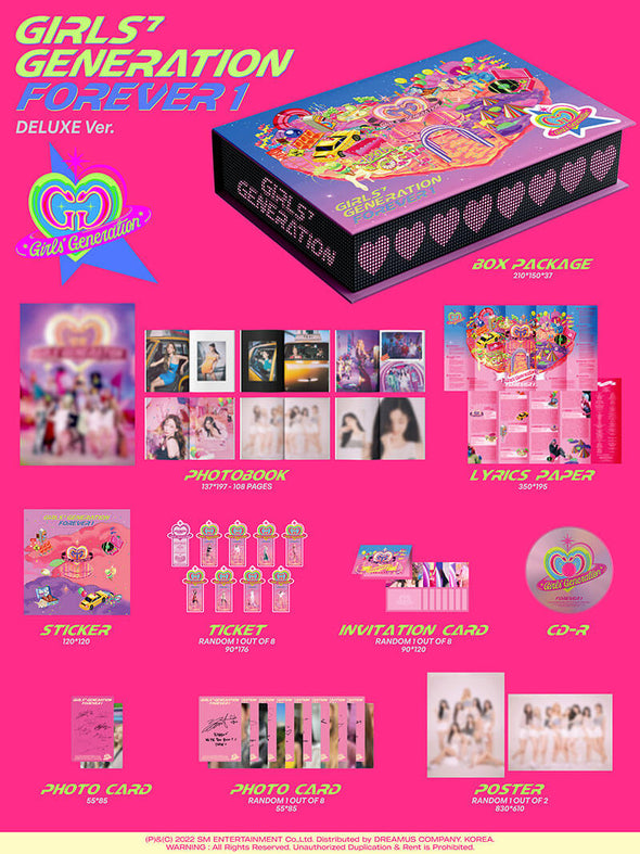 GIRLS' GENERATION (SNSD) - 'FOREVER 1' 7th Full Album