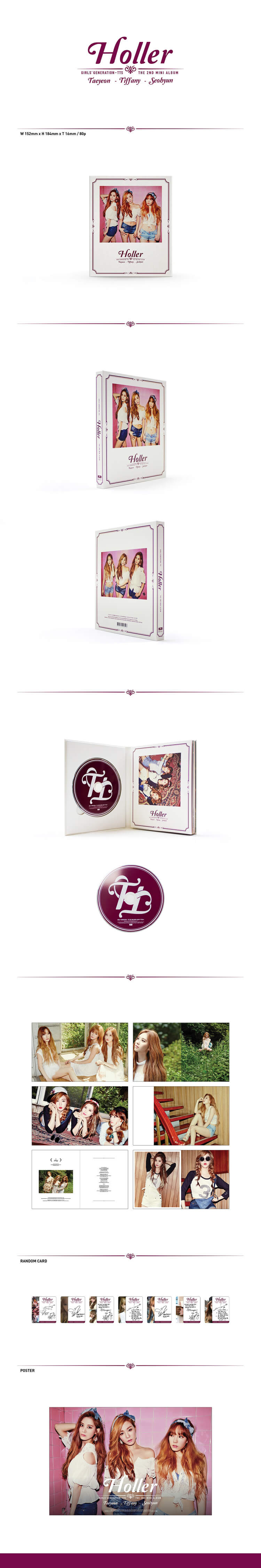 GIRLS' GENERATION TTS (SNSD) - Holler Album