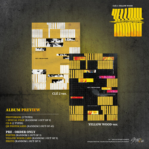 STRAY KIDS - Special Album 'Cle 2: Yellow Wood'