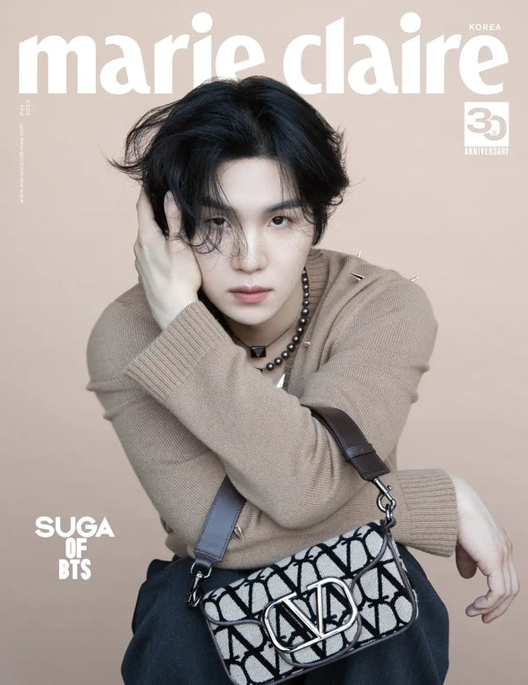 BTS SUGA COVER MARIE CLAIRE MAGAZINE 2023 May