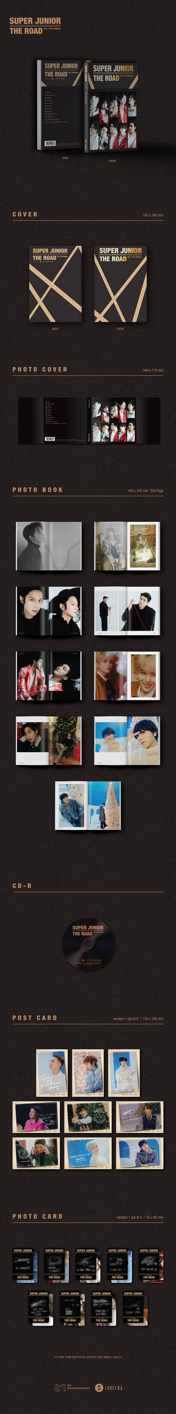 SUPER JUNIOR - The Road Album (Photobook)