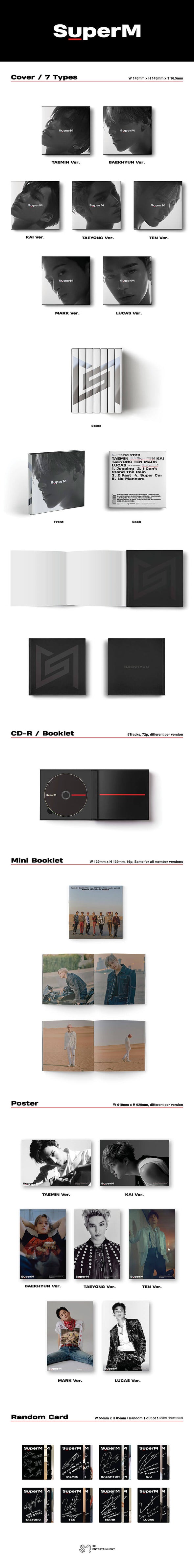 SUPER M - 1st Mini Album