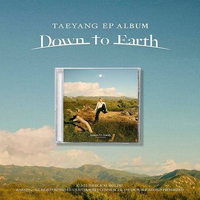 [SALE] TAEYANG (BIG BANG) - EP Album Down To Earth