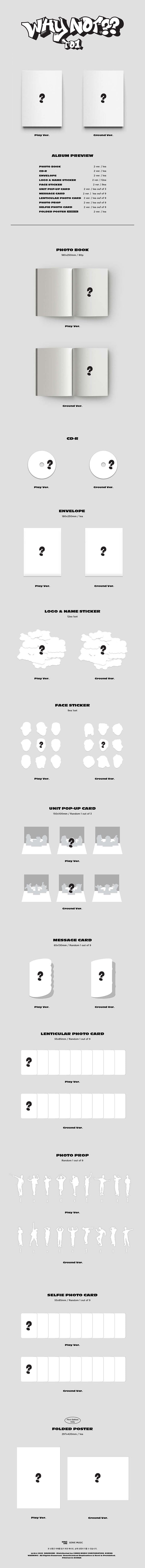 TO1 - 3rd Mini Album 'Why Not'