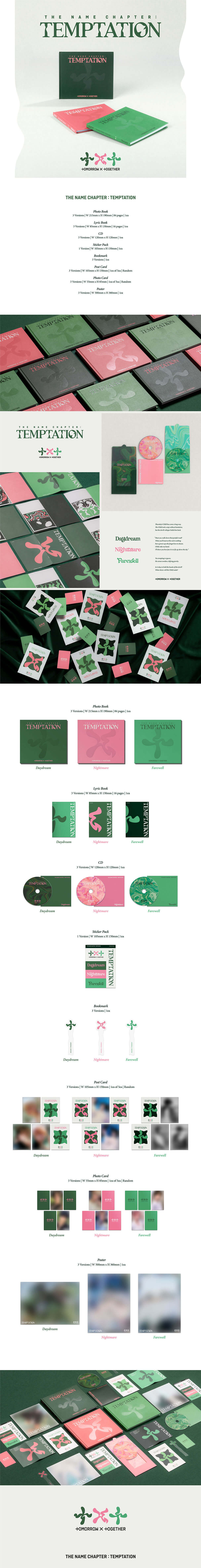 TXT - The Name Chapter TEMPTATION Album